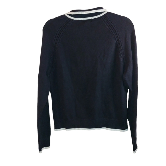 𝅺IZOD LONG SLEEVE ZIP FRONT MENS SWEATER- S - Picture 2 of 5